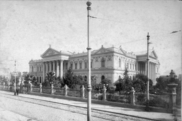 2. Edificio del Congreso de Santiago a principios del siglo XX.