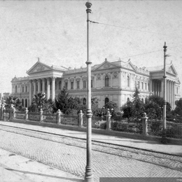 2. Edificio del Congreso de Santiago a principios del siglo XX.