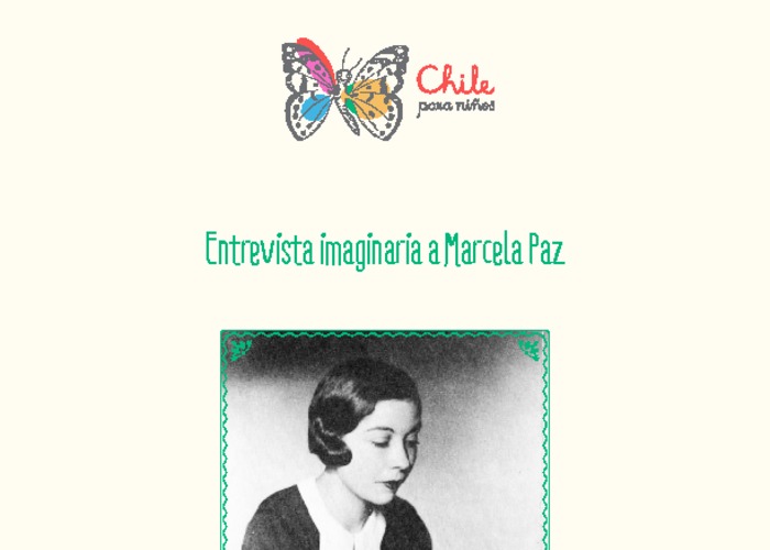 Entrevista a Marcela Paz, autora de Papelucho