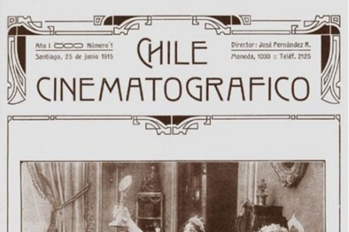 1. La actriz francesa Regina Badet en la revista “Chile Cinematográfico”, 1915.