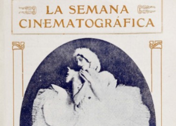 4. Portada de “La Semana Cinematográfica”, 1918.
