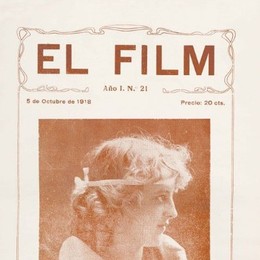 5. La actriz estadounidense Ella Hall en la revista “El Film”, 1918.