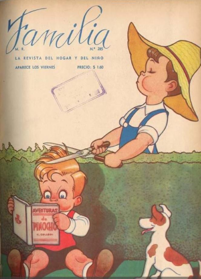 Familia: la revista del hogar y el niño: número 285, 8 noviembre 1940.