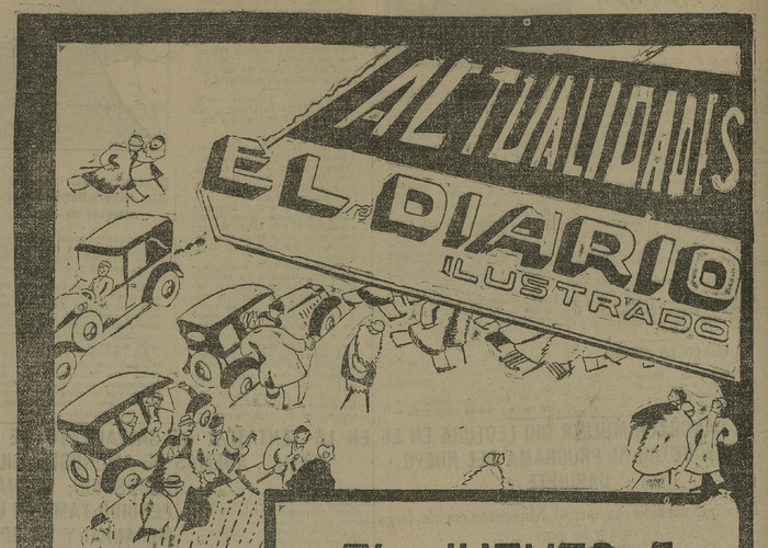 5. Noticias de Estado Unidos fueron mostradas por el noticiero de “El Diario Ilustrado”. Año: 1928.