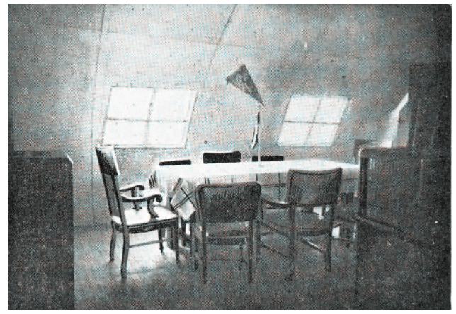 4.  Interior de la base en 1948.