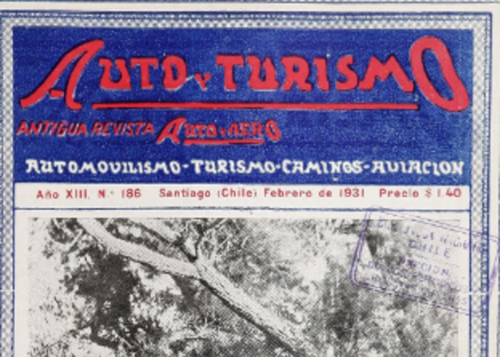 6. Auto y turismo: año 13, número 186, febrero de 1931.