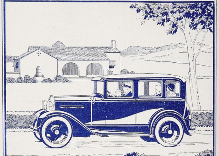 14. Publicidad en Auto y turismo: año 13, número 186, febrero de 1931.