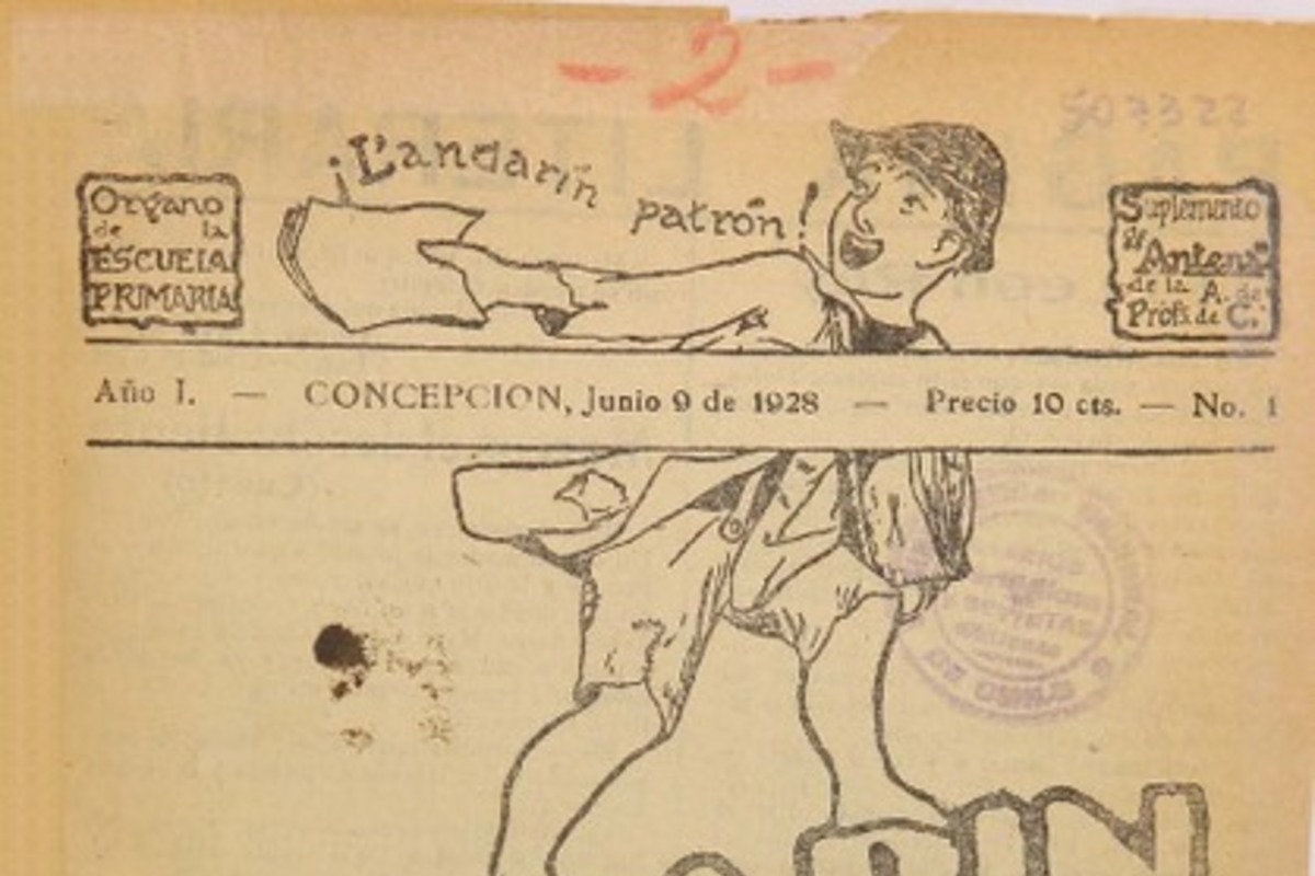 4. "Andarín". Periódicos de los alumnos de las Escuelas Primarias de Concepción. Año: 1928.