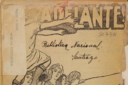 5. "Adelante". Periódico escolar de estudiantes de Quirihue. Año: 1928.
