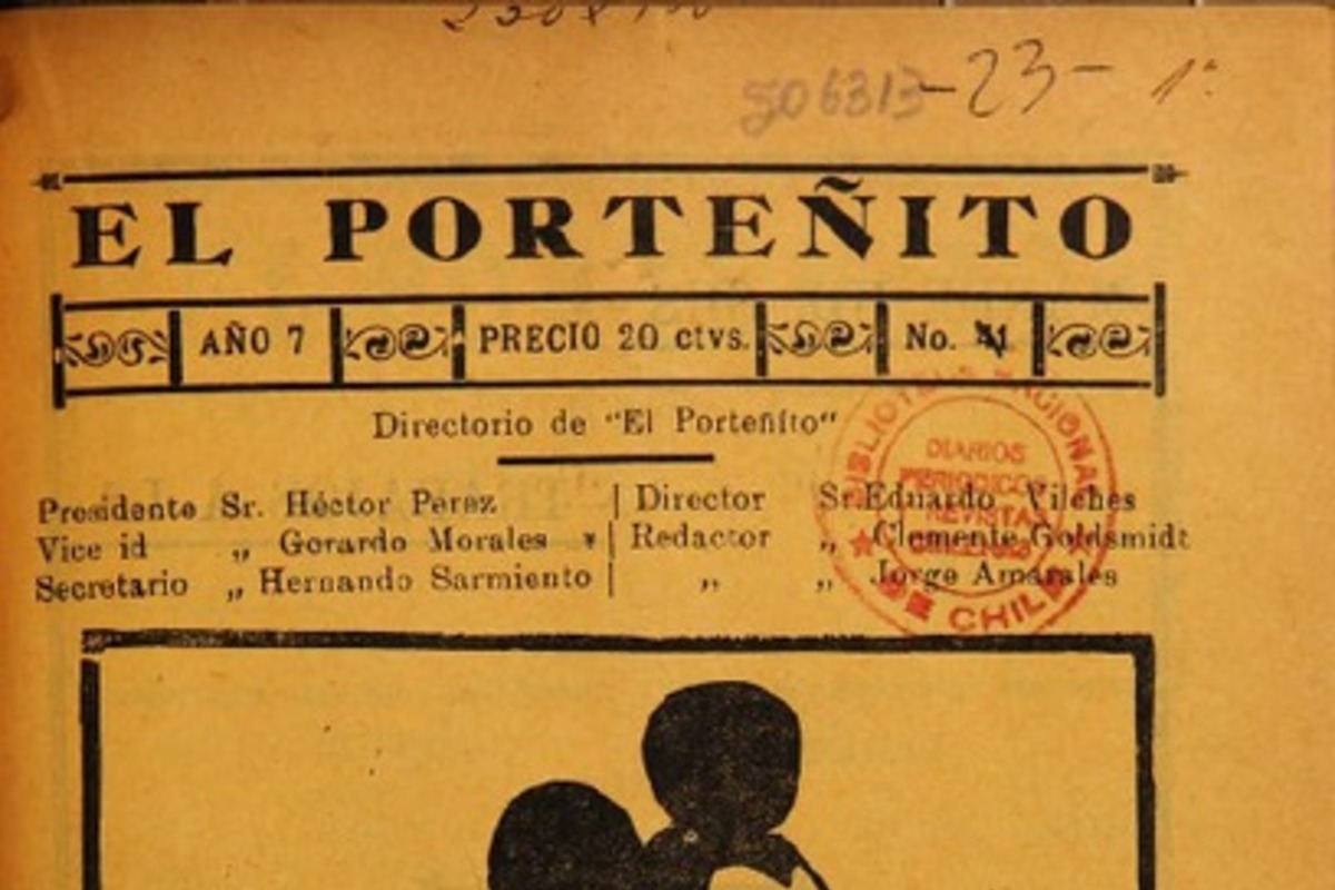 7. "El Porteñito". Revista mensual editada por los alumnos de la Escuela no.17 de Hombres de Playa Ancha. Año: 1928-1936.