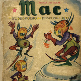 5. Portada de Mac, el microbio desconocido, 1946.