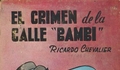 11. El crimen de la calle Bambi, 1946.