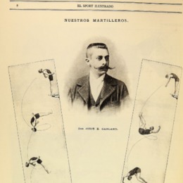 7. Jorge Garland. Hombre ligado a las carreras de caballos. Año 1902.