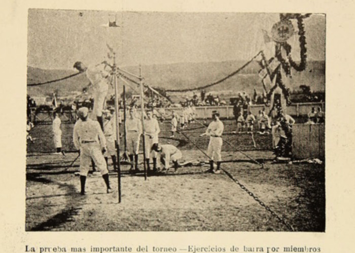 16. Torneo atlético en Santiago. Año 1902.