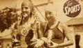 2. Marta Schuler y Victoria Caffarena. Nadadoras chilenas campeonas. Los Sports, 1928.