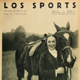 3. Anita Burton, equitadora porteña. Los Sports, 1924.