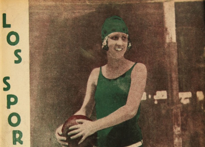 5. Jugadora de Waterpolo. Los Sports, 1926.