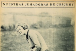 10. Lily Hyslop, jugadora de cricket. Los Sports, 1924.
