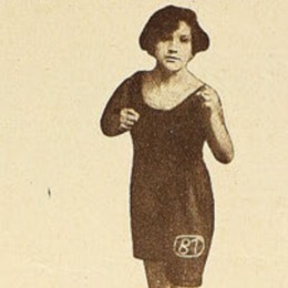 12.	Mercedes Calderón, boxeadora. Los Sports, 1924.
