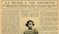 14.	Ernestina Muñoz, primera mujer buzo en Sudamérica. Los Sports, 1924.