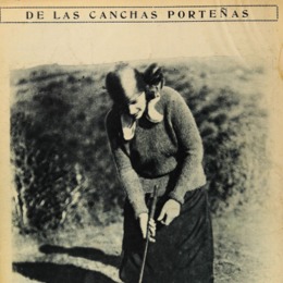 15.	Jove Clark, golfista porteña. Los Sports, 1924.