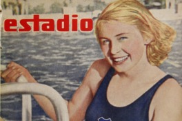1. Nadadora chilena, Inge Von der Forst. Estadio, 1943.