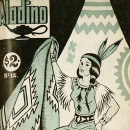 5. Portada de revista Aladino,  número 12, 20 de octubre de 1949.