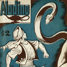 7. Portada de revista Aladino, número 17, 1949.