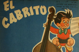 9. Portada de revista El  Cabrito, número 205, 5 de septiembre de 1945.