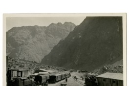 12. Cordillera de Los Andes, Estación Juncal, año 1910.