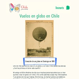 Vuelos en globo en Chile