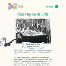 Platos típicos de Chile