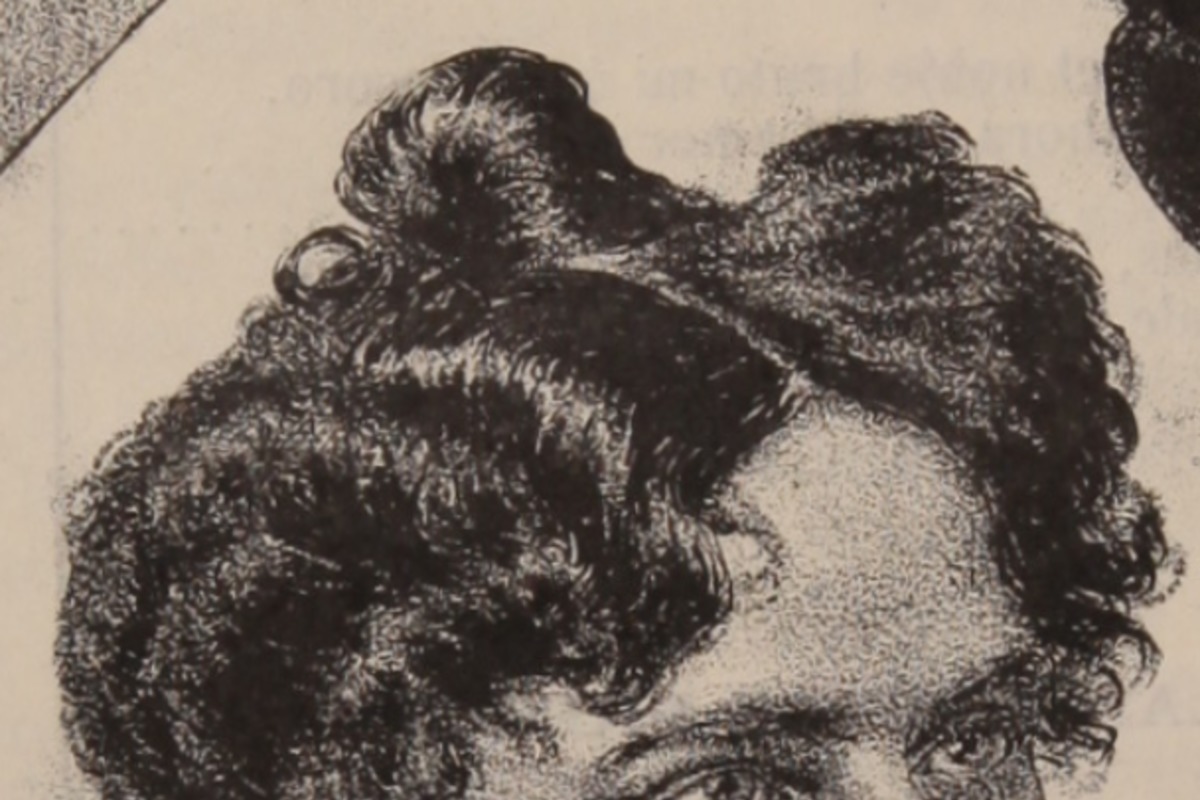 5. Detalle de retrato litográfico de María Schumann de Paredes.