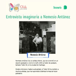 Entrevista imaginaria a Nemesio Antúnez