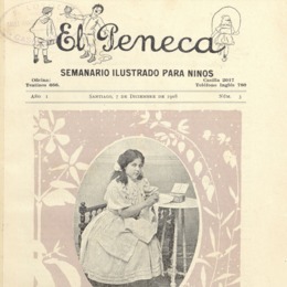 1. Rosita Harrison. El Peneca 3, 7 de diciembre de 1908.