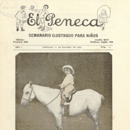 6. Jorge Balmaceda. El Peneca 14, 22 de febrero de 1909.