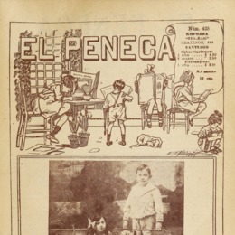 13. Beatriz y Miguel Boschaner Milcher. El Peneca 425, 8 de enero de 1917.
