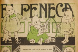 16. Niño Vargas Biggs. El Peneca 674, 17 de octubre de 1921.