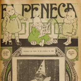 16. Niño Vargas Biggs. El Peneca 674, 17 de octubre de 1921.