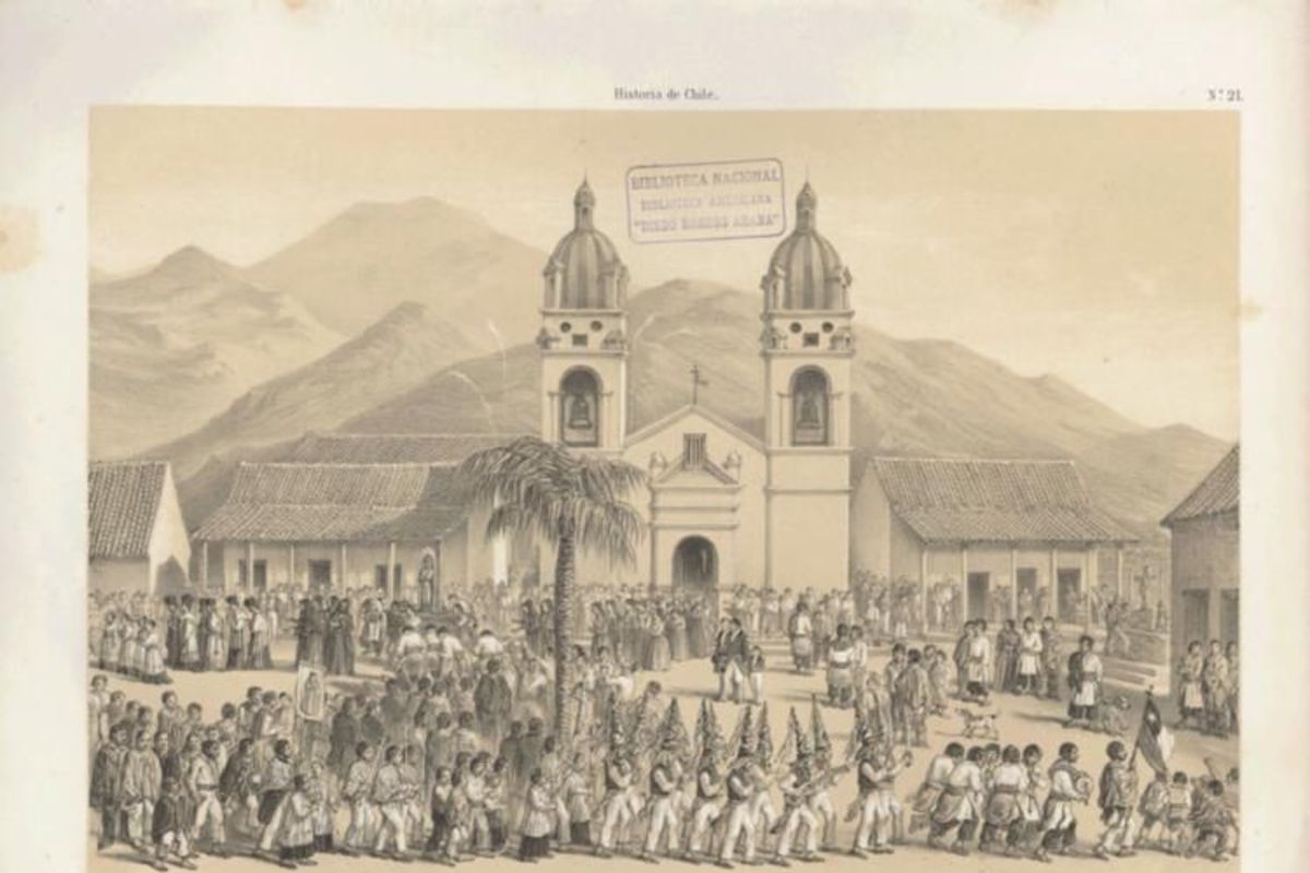  2. Andacollo, región de Coquimbo, 1836.