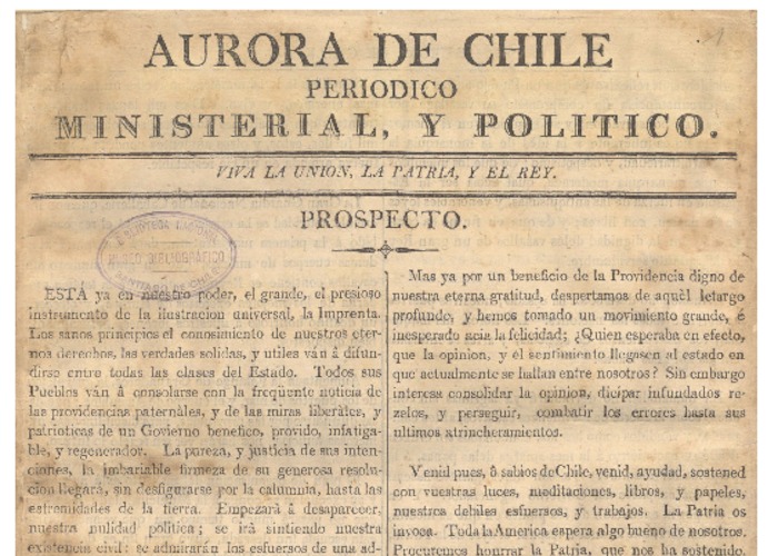 Prospecto de la Aurora de Chile