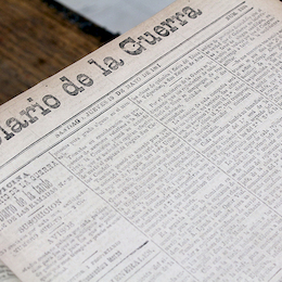 Mira, este ejemplar de 1881 relataba la Guerra del Pacífico
