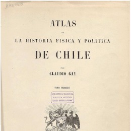 Atlas de la historia física y política de Chile