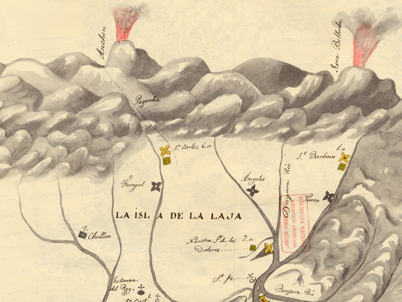 Croquis de la Isla de Laja, 1757