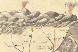 6. Croquis de la Isla de Laja, año 1757.