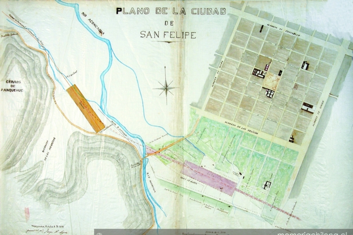 8. Plano de la ciudad de San Felipe.