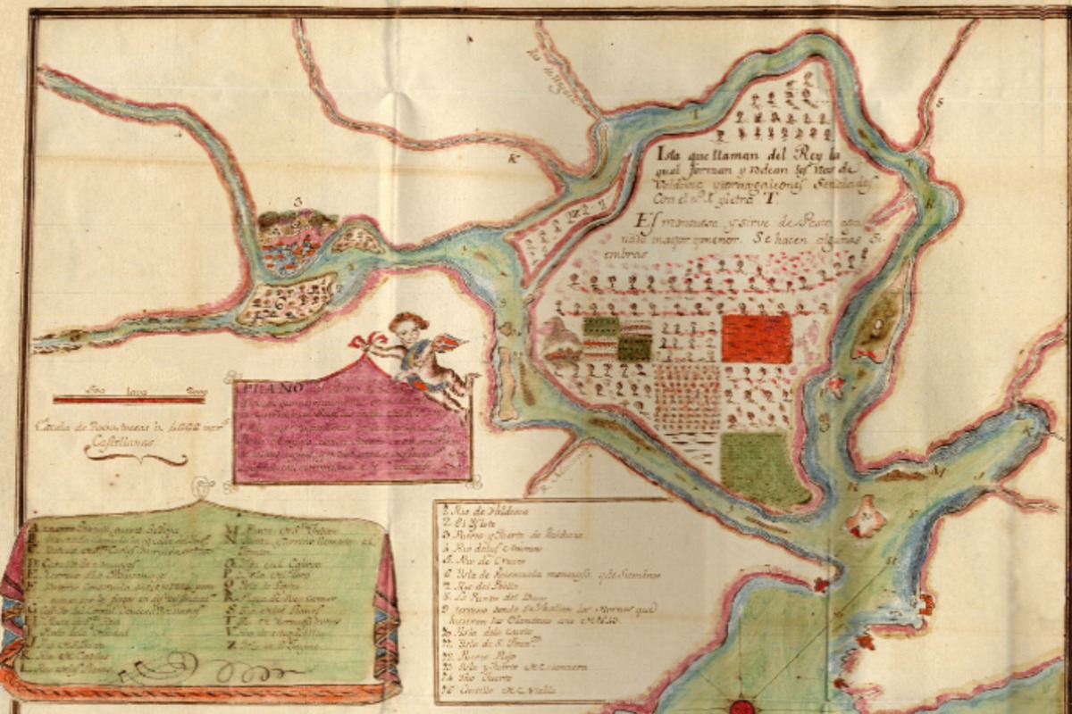 10. Plano del puerto de Valdivia, año 1776