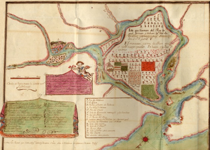 10. Plano del puerto de Valdivia, año 1776