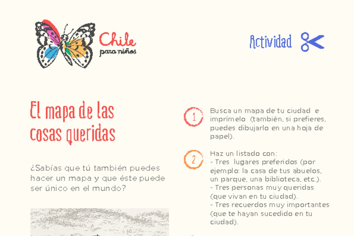 Mapa de las cosas queridas