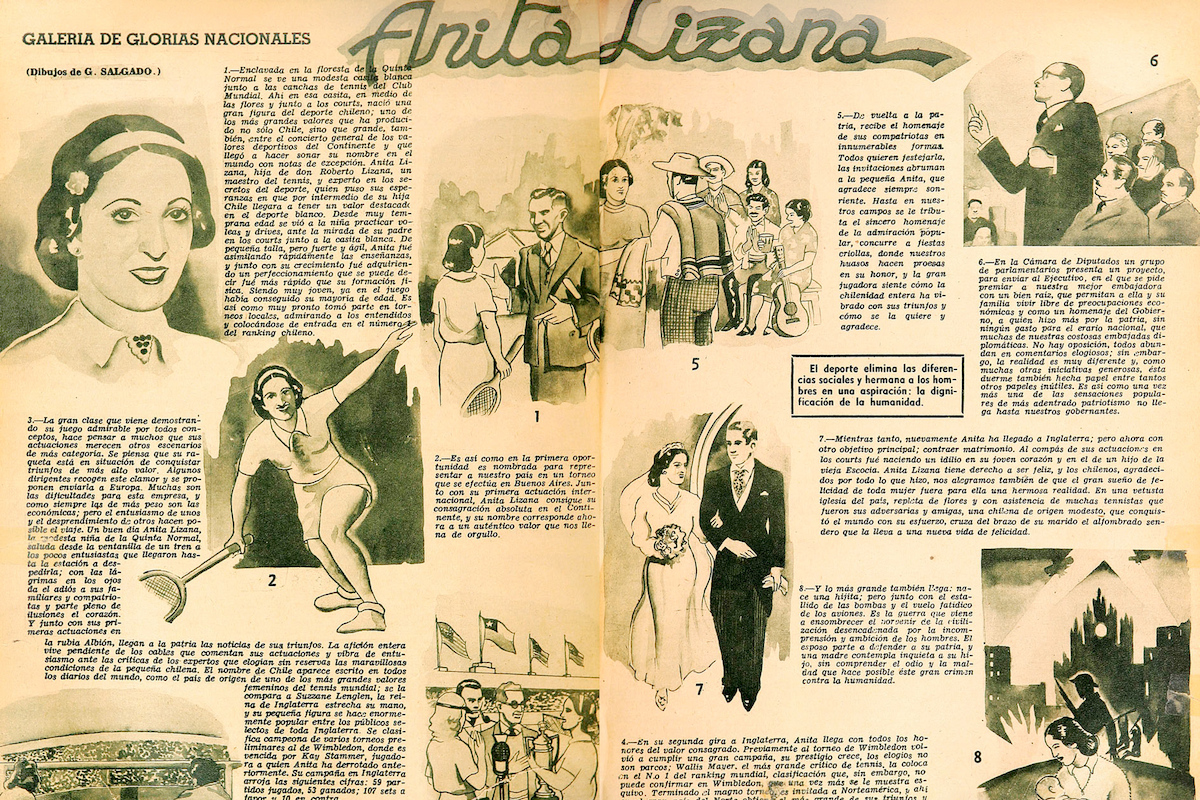 Anita Lizana, "la ratita"